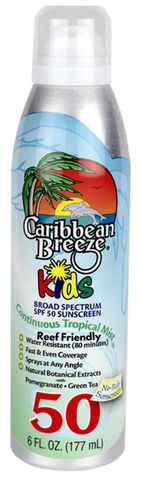 5.5 OZ KIDS TROPICAL MIST- REEF FRIENDLY SUNSCREEN SPRAY SPF 50