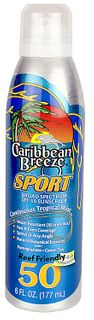 5.5 OZ SPORT TOPICAL MIST- REEF FRIENDLY SUNSCREEN SPRAY SPF 50