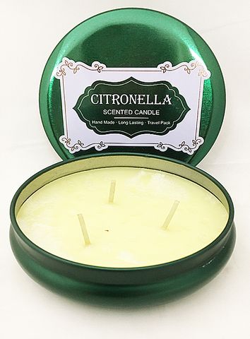 **WSL** 5 OZ CITRONELLA SCENTED CANDLE