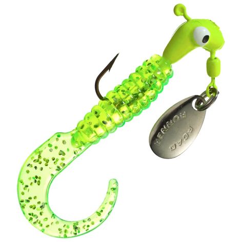 1/4 OZ ROAD RUNNER CURLY TAIL CHARTREUSE