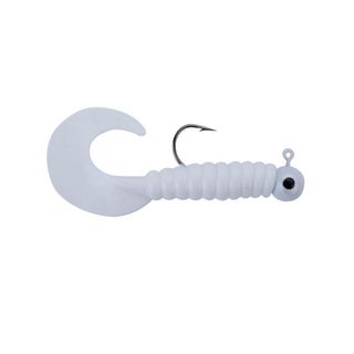 1/8 OZ SWIMMING GRUBS 3" WHITE