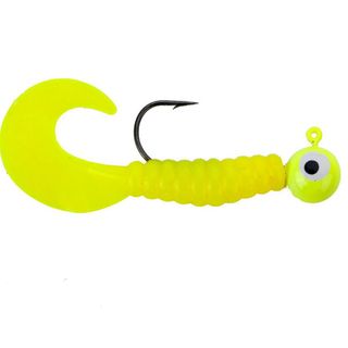 1/8 OZ SWIMMING GRUBS 3" YELLOW