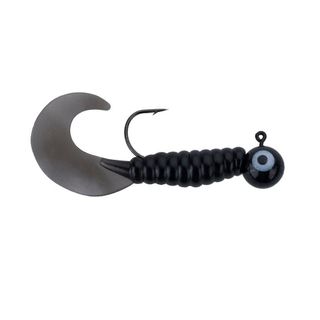**WSL** 1/4 OZ SWIMMING GRUBS 3" BLACK