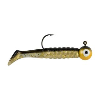 1/8 OZ SWIMMING PADDLETAIL 2.1" BLACK/GOLD