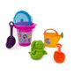 6 PC MERMAID & SHARK BEACH BUCKET SET