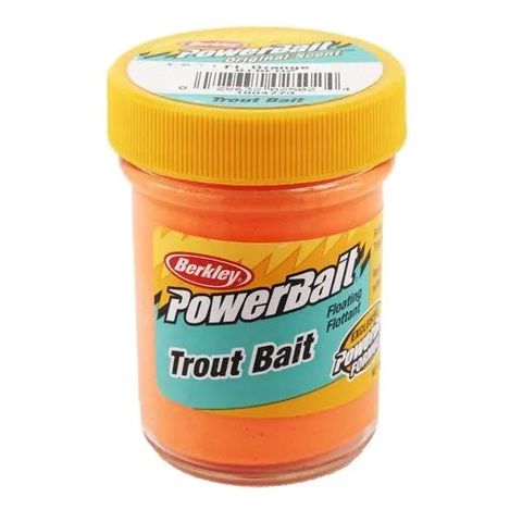 1.75 OZ POWER BAIT TROUT BAIT FL. ORANGE