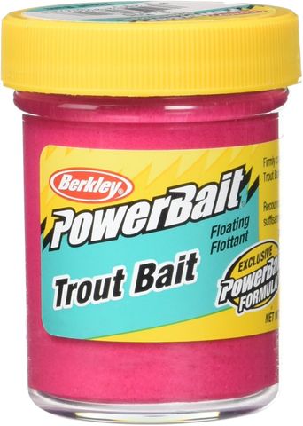 1.75 OZ POWER BAIT TROUT BAIT FL. RED