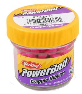 .9 OZ POWER BAIT CRAPPIE NIBBLE PINK