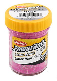 1.75 OZ POWER BAIT GLITTER TROUT BAIT PINK