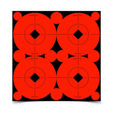 3" ROUND TARGET SPOTS 4 PER SHEET 10PK