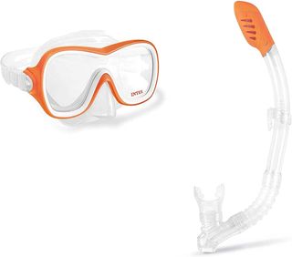 AQUA FLOW WAVE RIDER SWIM SET-SNORKEL/GOGGLES AGES: 8+