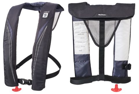 CIRRUS 26 A/M AUTO/MANUAL TYPE V INFLATABLE LIFE VEST BLACK