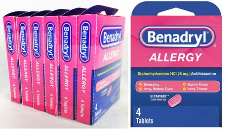 BENADRYL ALLERGY 25MG 4CT/6PKS