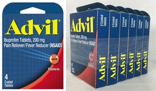 ADVIL- IBUPROFEN 200MG 4CT/6PKS