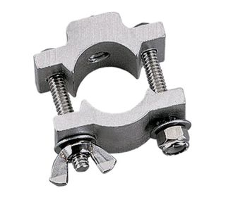 PRO SERIES 1" ALUMINUM RAIL CLAMP BASE 1/2" THREAD