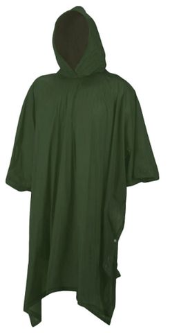 **WSL** RAIN PONCHO - FOREST GREEN DELUXE