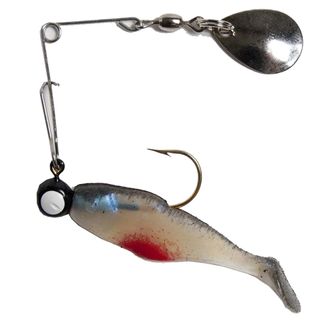 1/8 OZ POGY SHAD-SPIN PEARL 3" 1PK   12PK/CD