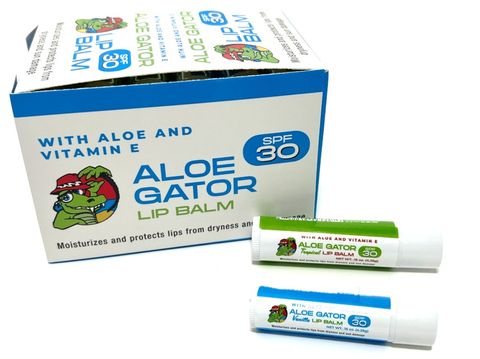 ALOE GATOR LIP BALM SPF 30 TROPICAL/ VANILLA