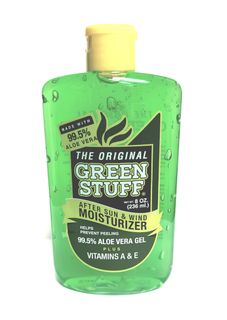 8 OZ GREEN STUFF MOISTURIZING ALOE GEL