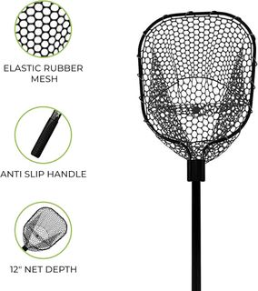 17"X19" NET 36" COLLAPSABLE HANDLE BLACK