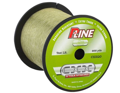 P-LINE CXXQG-10 600YD 10LB GRN X-STRONG COPOLYMER