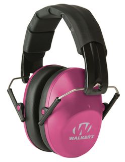 PRO-LOW PROFILE FOLDING MUFF EAR PROTECTION 22DB PINK