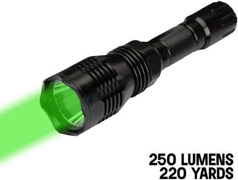 250 LUMEN RED/GREEN VARMINT LIGHT