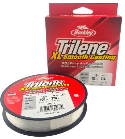 10 LB TRILENE XL MONOFILAMENT 300YD CLEAR