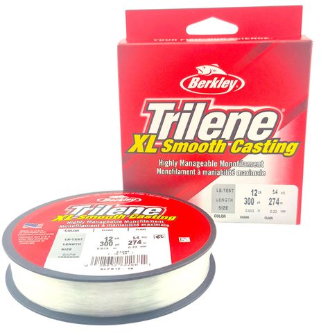12 LB TRILENE XL MONOFILAMENT 300YD CLEAR
