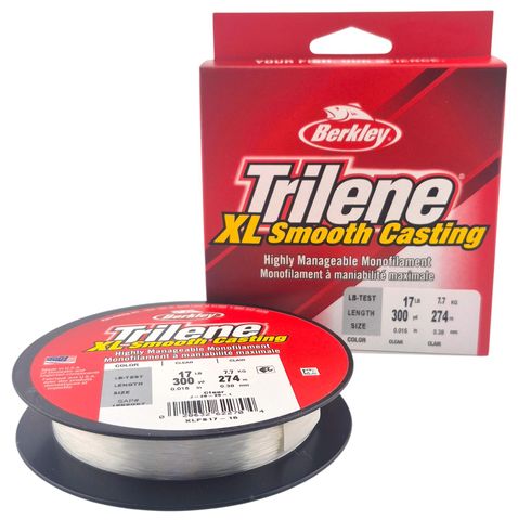 17 LB TRILENE XL MONOFILAMENT 300YD CLEAR