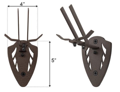 EZ MOUNT SKULL HANGER BROWN