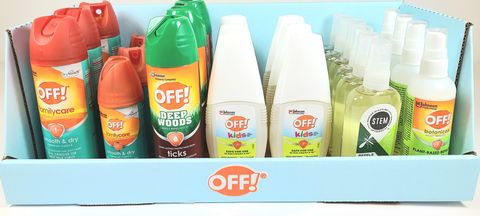 25 PC OFF/STEM INSECT REPELLENT MIXED COUNTER DISPLAY