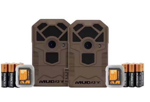 **WSL** MUDDY MTC100K 2 PACK CAMERAS W/ SD CARDS & BATTERIES