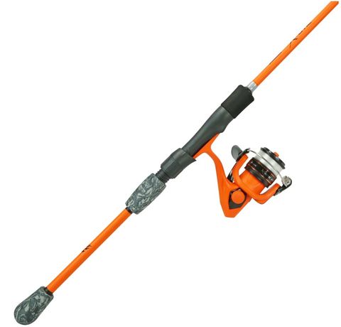 6-1/2' X-OTIC SPINNING COMBO NEON ORANGE & BLACK