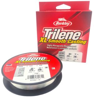 20 LB TRILENE XL MONOFILAMENT 270YD CLEAR
