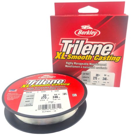 20 LB TRILENE XL MONOFILAMENT 270YD CLEAR