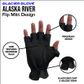 ALASKA RIVER GLOVE-FLIP MITT SIZE LARGE - BLACK