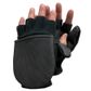 ALASKA RIVER GLOVE-FLIP MITT SIZE XLARGE - BLACK