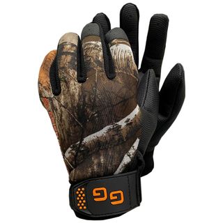 ELITE SHOOTING GLOVES SIZE LARGE - REAL TREE CAMO