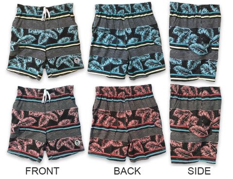 **WSL** MEN'S 19" PASTEL E-BOARD SWIM SHORTS S-XL