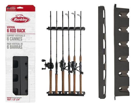 VERTICAL 6 SLOT ROD RACK