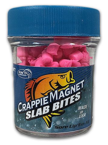 1 OZ CRAPPIE MAGNET SLAB BITES PINK