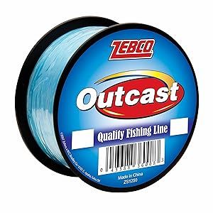 15 LB OUTCAST MONO BLUE 300 YD