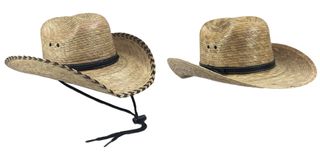 CHILDREN'S COWBOY STRAW HAT