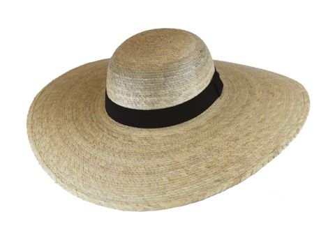 LADIES SUSY DELUXE PALM LEAF SUN HAT