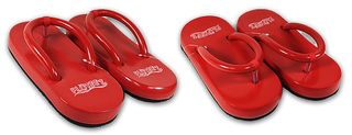FROGG TOGGS WOMEN'S FLOTEEZ RED SIZE 5
