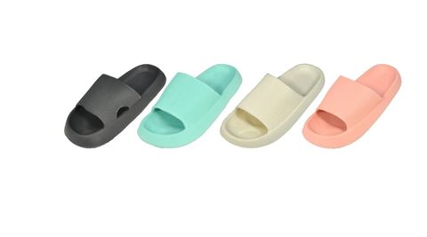 LADIES SLIDE SANDALS ASSORTED COLORS AND SIZES (S-XL)