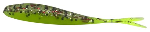 2.5" MINNOW CONFETTI CHARTREUSE 16PK