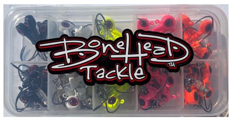 TERM TACKLE PACK JIGHEADS ASST SZ-CLRS 52PCS