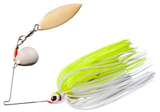 1/4 OZ BOOYAH BLADE PEARL WHITE/CHARTREUSE
